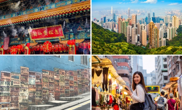 香港島と九龍半島みどころ満載1日観光